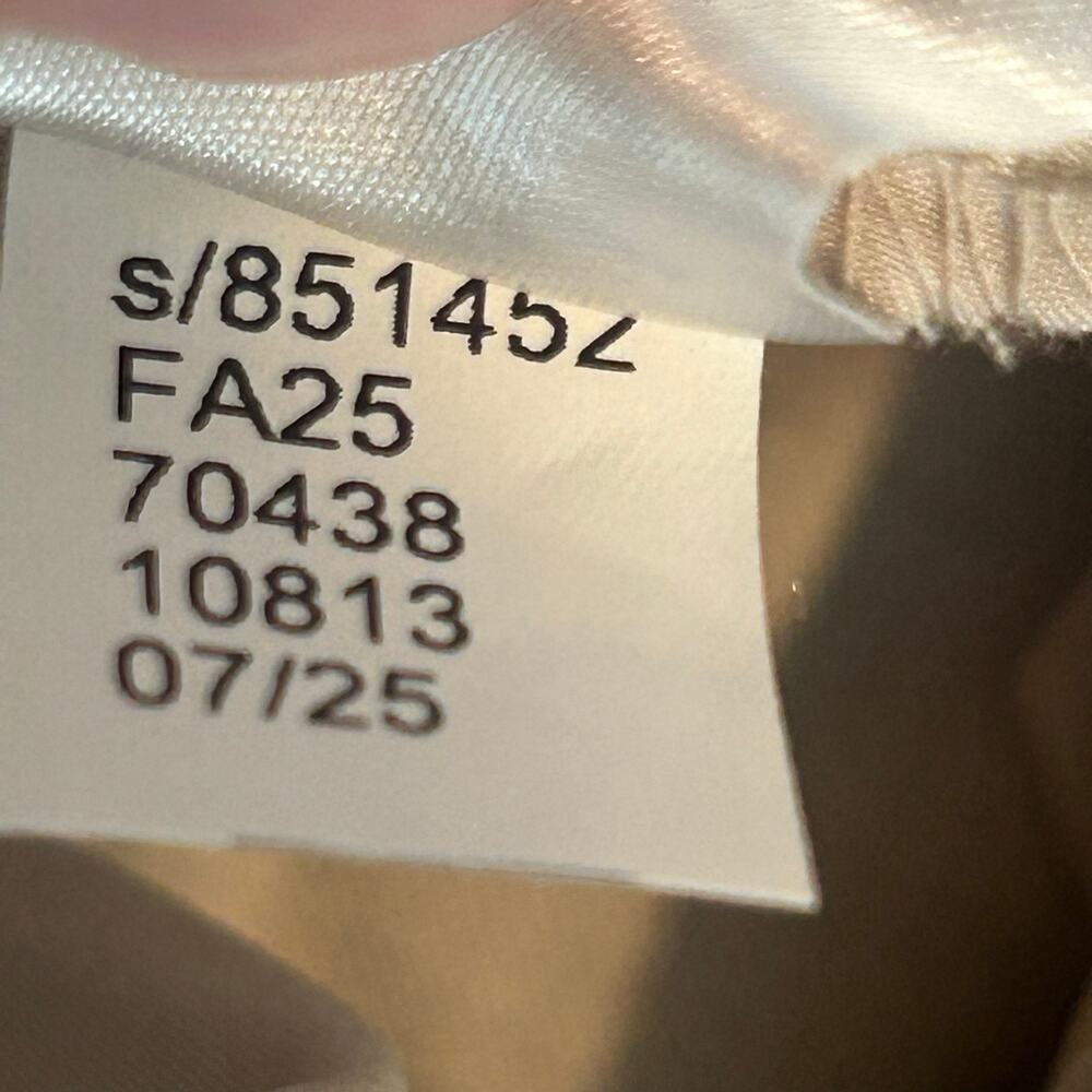 Ann Taylor beige the Sophia career straight leg mid rise trousers size 6P - Picture 7 of 7
